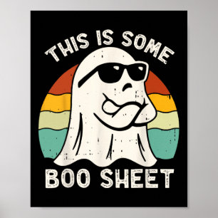Halloween Dit is wat laken Poster