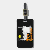 Halloween DIY Bagagelabel (Voorkant verticaal)