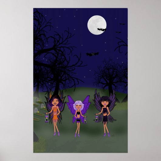 Halloween doet de ondiepe zusters poster (Voorkant)