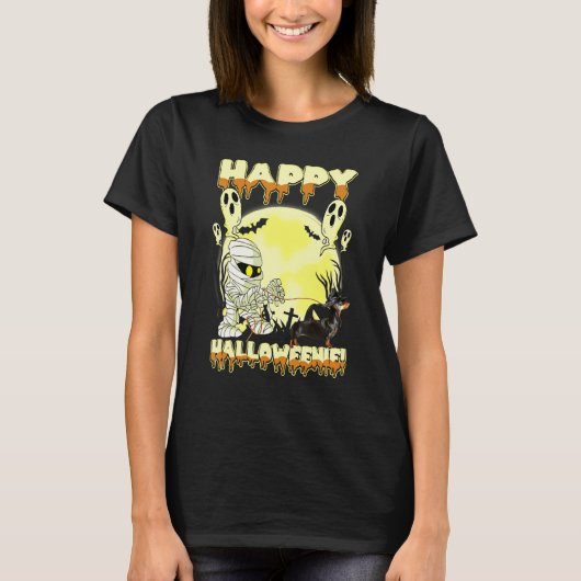 Halloween Dog - Dachshund T-shirt (Voorkant)