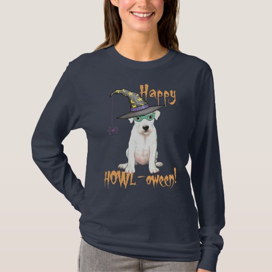 Halloween Dogo Argentino T-Shirt (Voorkant)