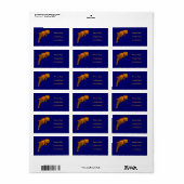 Halloween Dolphin Etiket (Full Sheet)