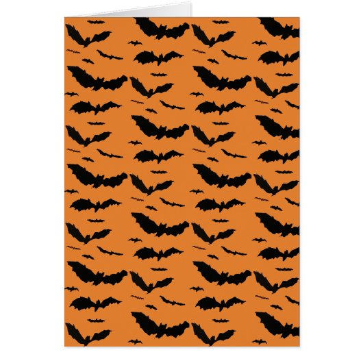 HALLOWEEN DON'T GO BATTY grap kaart (Voorkant)