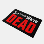 Halloween - dood deurmat (Schuin)