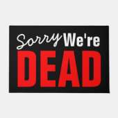 Halloween - dood deurmat (Voorkant)