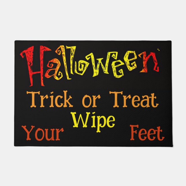 Halloween Doormat Deurmat (Voorkant)