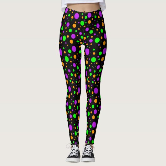 Halloween Dots Leggings (Devant)
