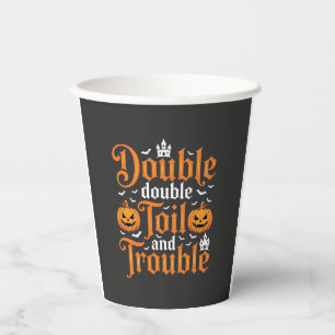 Halloween Double Double Toil and Trouble_1 Papieren Bekers