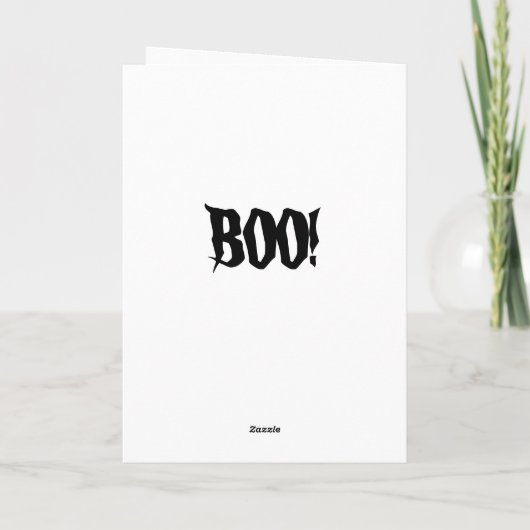 Halloween Double, Double, Toil en Trouble Kaart (Achterkant)