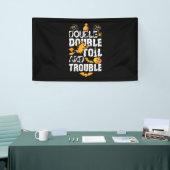 Halloween Double Oil And Trouble Birthday Spandoek (Beurs)