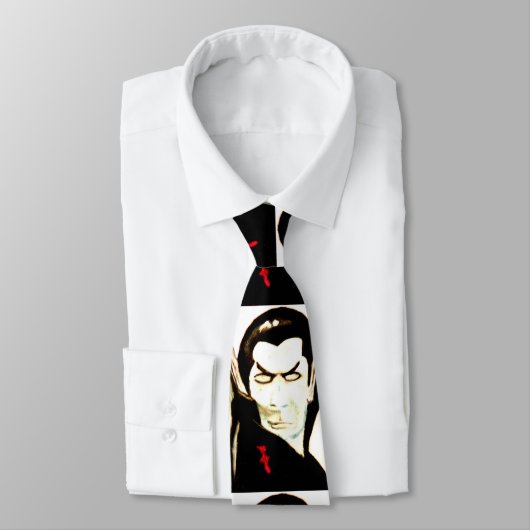 HALLOWEEN DRACULA cravate (Attaché)