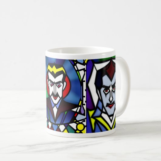 Halloween Dracula Mug (Devant droit)