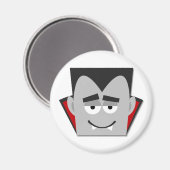 Halloween Dracula T-shirts en cadeautjes Magneet (Voorkant / Achterkant)