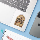 Halloween Draken Adem Elixir Magic Potion Sticker (Laptop met iPhone)