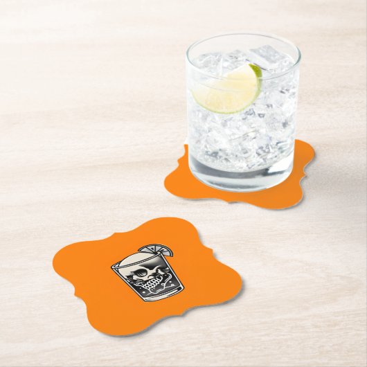 halloween drink coaster kartonnen onderzetters (Insitu)