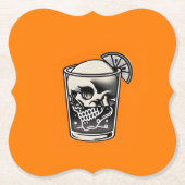 halloween drink coaster kartonnen onderzetters (Voorkant)