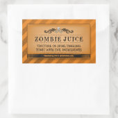 Halloween Drink of Behandel Label Oranje Streep Gr (Tas)