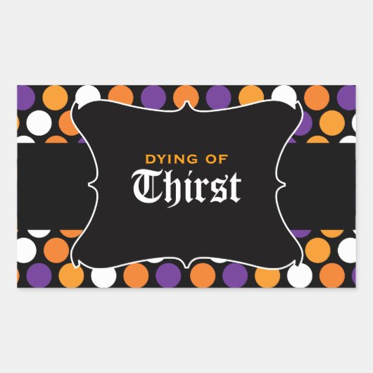 Halloween Drink/Treat Labels (Voorkant)