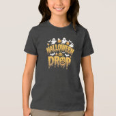 Halloween Drop Tri-Blend Shirt (Voorkant)