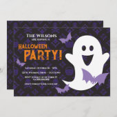 Halloween du concepteur, Invitation de la fête fan (Devant / Derrière)