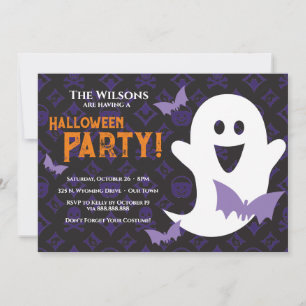 Halloween du concepteur, Invitation de la fête fan