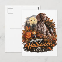 Halloween Duitse Staande Hond