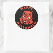  Halloween Duivel Gelukkig Halloween Sticker (Tas)