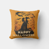 Halloween-Duo im Mondlicht Kussen (Voorkant)