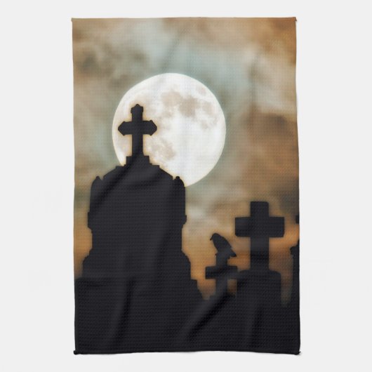 Halloween Dusk Theedoek (Verticaal)