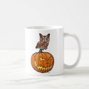 Halloween Eastern Screech Owl Koffiemok