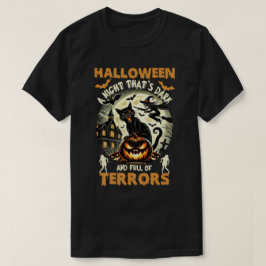 Halloween: een nacht die donker is t-shirt