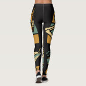 Halloween éffrayant Boo-zing Cruising Leggings (Dos)