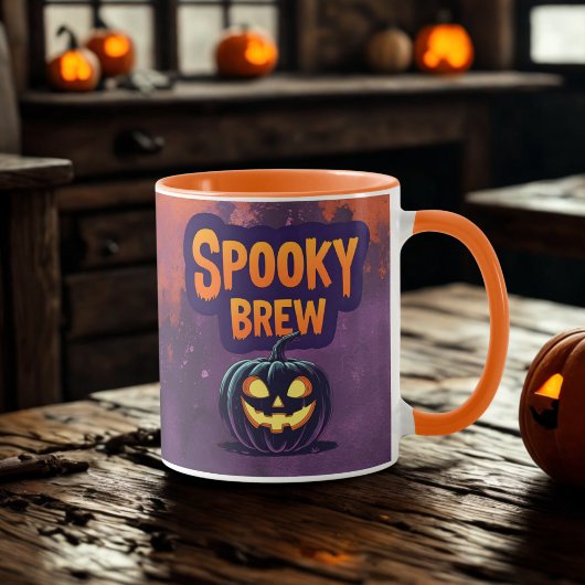 Halloween Éffrayant brasser ânes noires Mug