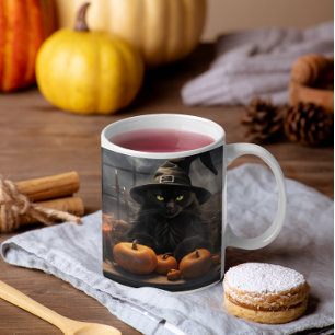 Halloween effrayant Chat 16 Mug