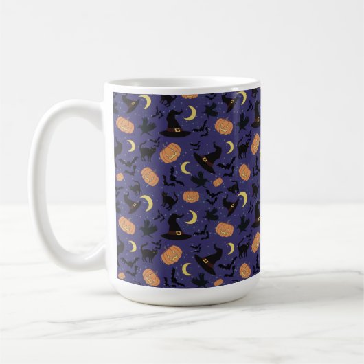 Halloween éffrayant fun tasse (Gauche)