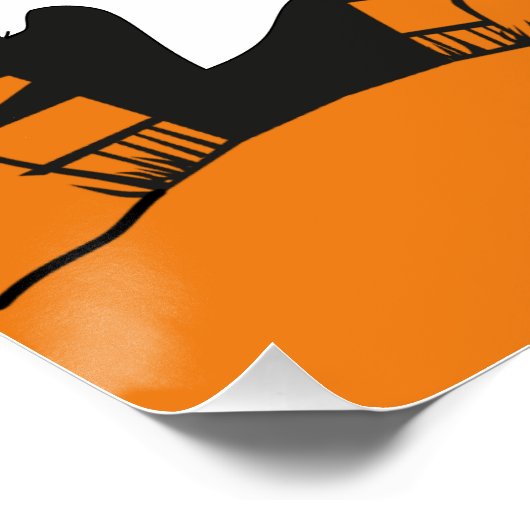 Halloween Éffrayant Haunted House Movie Poster de  (Coin)