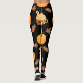 Halloween éffrayant Leggings (Dos)