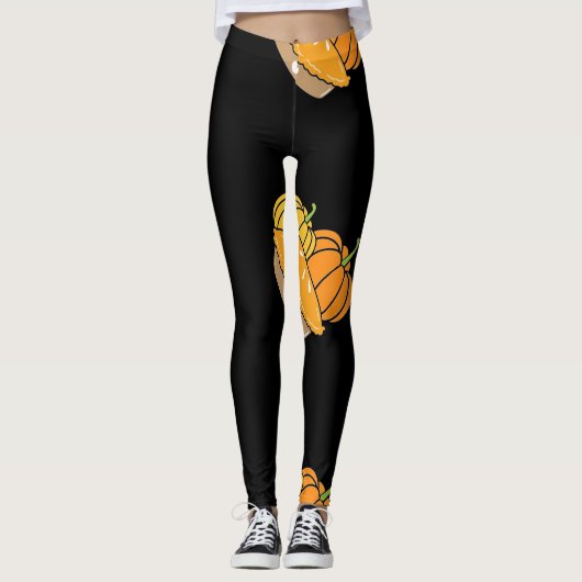 Halloween éffrayant Leggings (Devant)
