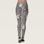 Halloween éffrayant Leggings (Dos)