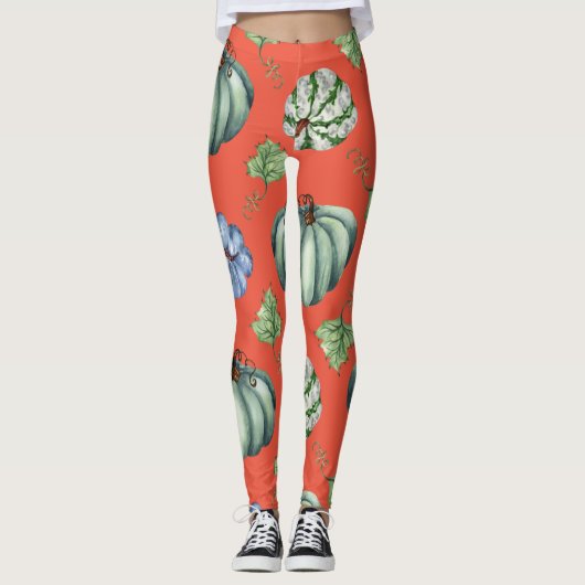 Halloween éffrayant Leggings (Devant)
