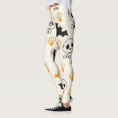 Halloween éffrayant Leggings (Gauche)
