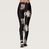 Halloween éffrayant Leggings (Dos)
