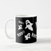 Halloween Éffrayant Personnalisé Fantômes Café Mug (Gauche)
