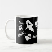 Halloween Éffrayant Personnalisé Fantômes Café Mug (Gauche)