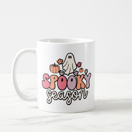 Halloween Éffrayante saison Mug (Gauche)