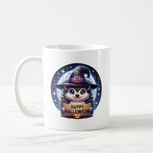 Halloween Egel Koffiemok (Links)