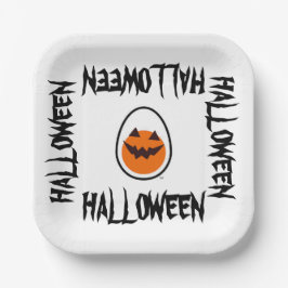 Halloween Egg Paper Bord