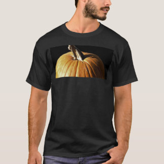 Halloween elegante pompoen met een onderlaag t-shirt