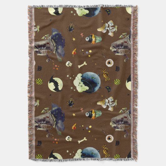 Halloween Elements Deken (Voorkant Verticaal)