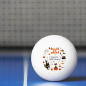 Halloween Elements Set Design Pingpongballen (Net)